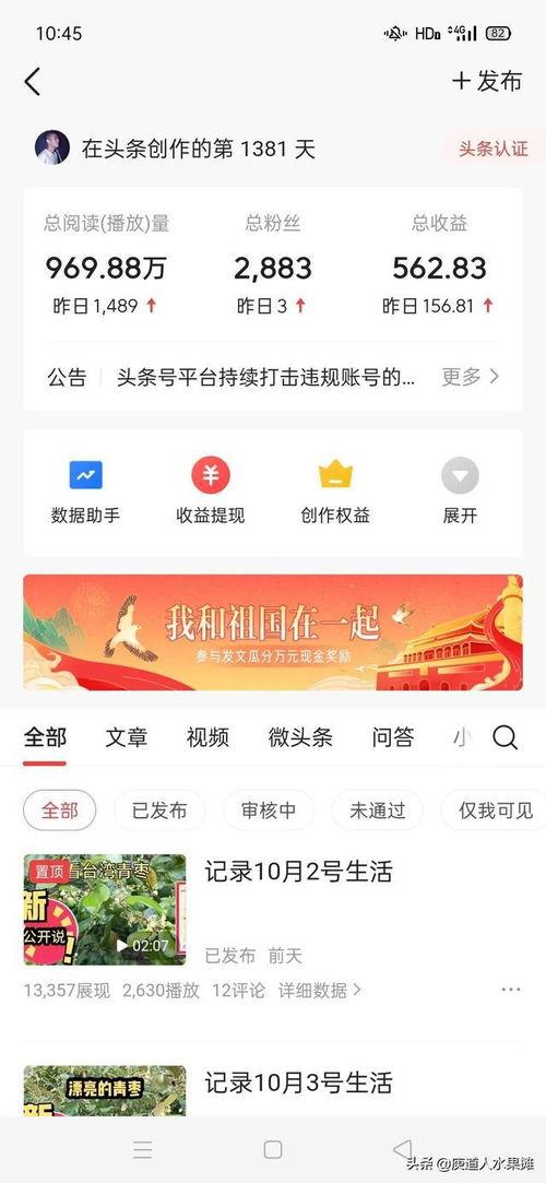 头条图片视频收益怎么算,揭秘收益构成与计算方法